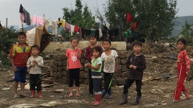 DPRK Humanitarian Support - Children in rural community
